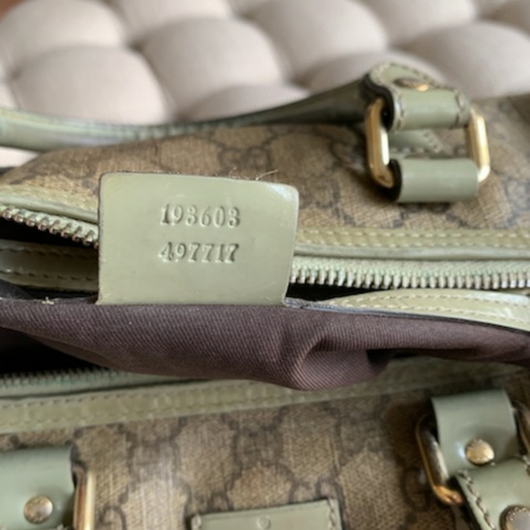 Gucci Limited Edition Green Satchel Purse - Picture 6 of 7